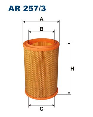 Obrázok Vzduchový filter FILTRON  AR2573