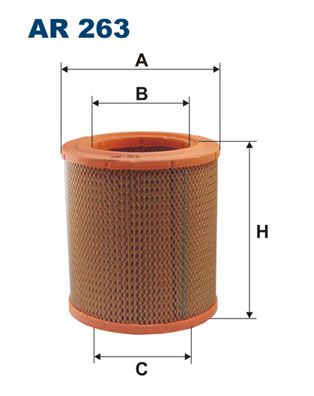 Obrázok Vzduchový filter FILTRON  AR263