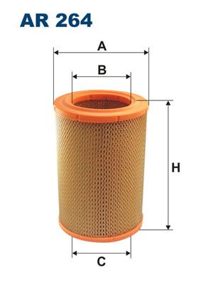 Obrázok Vzduchový filter FILTRON  AR264