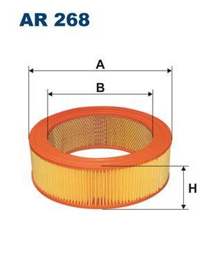 Obrázok Vzduchový filter FILTRON  AR268