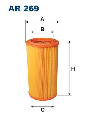 Obrázok Vzduchový filter FILTRON  AR269