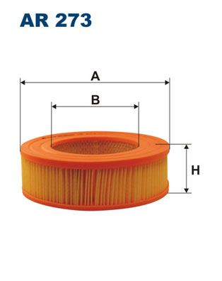 Obrázok Vzduchový filter FILTRON  AR273