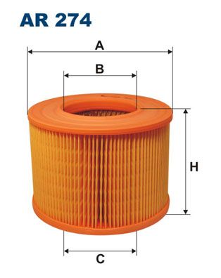 Obrázok Vzduchový filter FILTRON  AR274