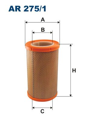 Obrázok Vzduchový filter FILTRON  AR2751