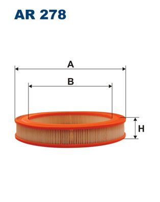 Obrázok Vzduchový filter FILTRON  AR278