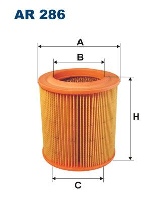 Obrázok Vzduchový filter FILTRON  AR286