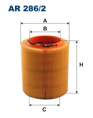 Obrázok Vzduchový filter FILTRON  AR2862