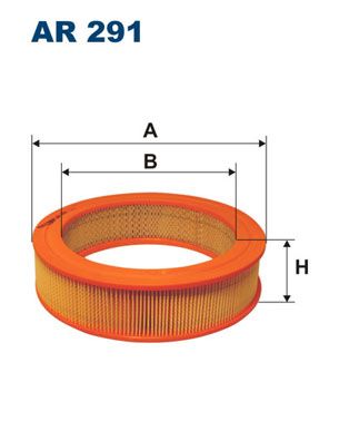 Obrázok Vzduchový filter FILTRON  AR291