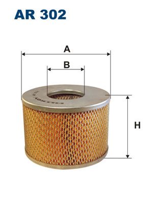 Obrázok Vzduchový filter FILTRON  AR302