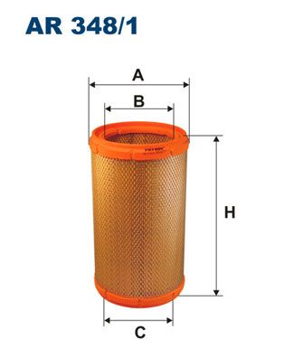 Obrázok Vzduchový filter FILTRON  AR3481