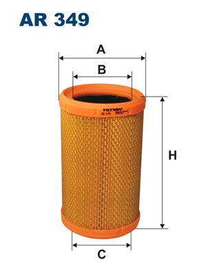 Obrázok Vzduchový filter FILTRON  AR349