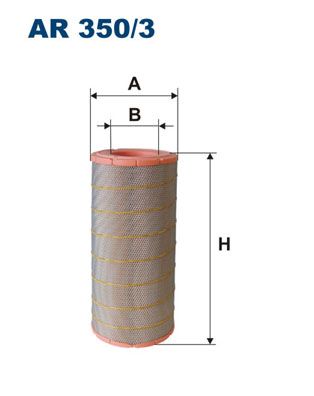 Obrázok Vzduchový filter FILTRON  AR3503