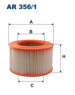 Obrázok Vzduchový filter FILTRON  AR3561