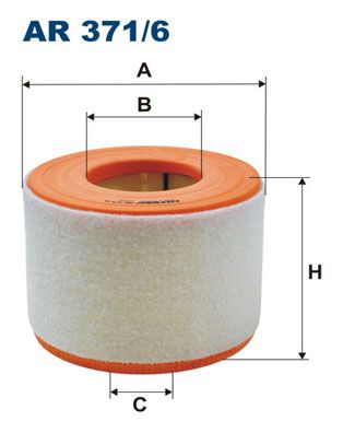 Obrázok Vzduchový filter FILTRON  AR3716