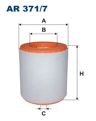 Obrázok Vzduchový filter FILTRON  AR3717