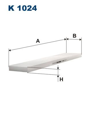 Obrázok Filter vnútorného priestoru FILTRON  K1024