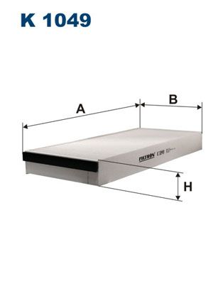 Obrázok Filter vnútorného priestoru FILTRON  K1049