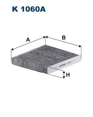 Obrázok Filter vnútorného priestoru FILTRON  K1060A