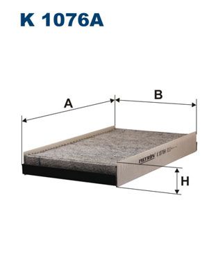 Obrázok Filter vnútorného priestoru FILTRON  K1076A