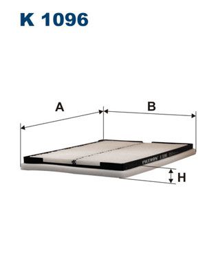 Obrázok Filter vnútorného priestoru FILTRON  K1096