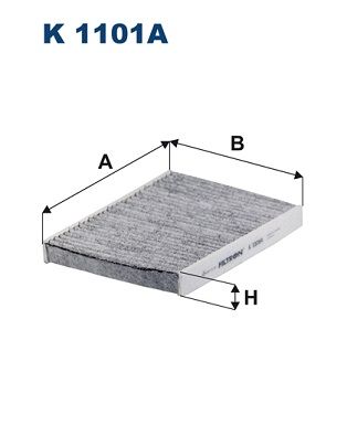 Obrázok Filter vnútorného priestoru FILTRON  K1101A