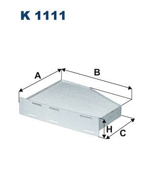 Obrázok Filter vnútorného priestoru FILTRON  K1111