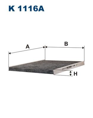 Obrázok Filter vnútorného priestoru FILTRON  K1116A