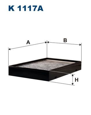 Obrázok Filter vnútorného priestoru FILTRON  K1117A