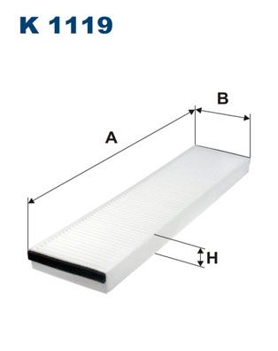 Obrázok Filter vnútorného priestoru FILTRON  K1119