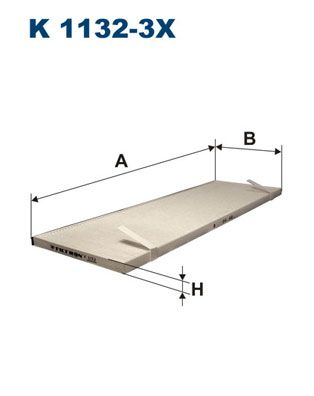 Obrázok Filter vnútorného priestoru FILTRON  K11323x