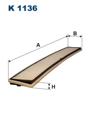 Obrázok Filter vnútorného priestoru FILTRON  K1136