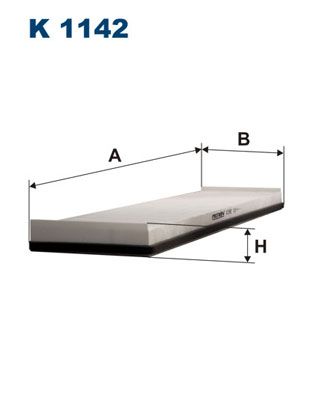 Obrázok Filter vnútorného priestoru FILTRON  K1142