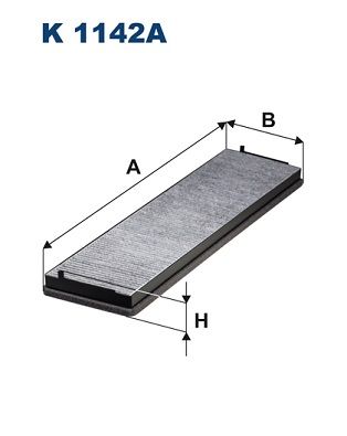 Obrázok Filter vnútorného priestoru FILTRON  K1142A