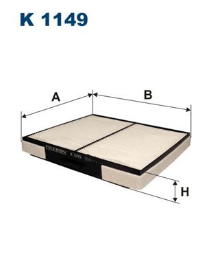 Obrázok Filter vnútorného priestoru FILTRON  K1149