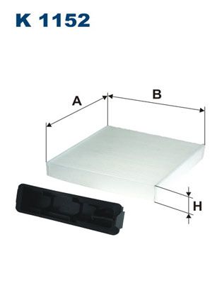 Obrázok Filter vnútorného priestoru FILTRON  K1152