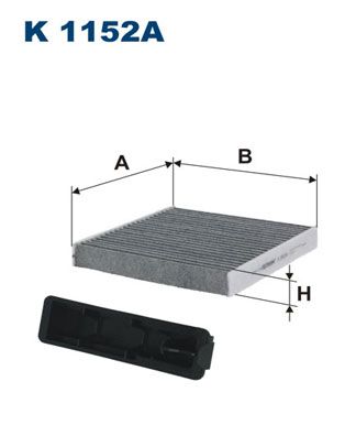 Obrázok Filter vnútorného priestoru FILTRON  K1152A