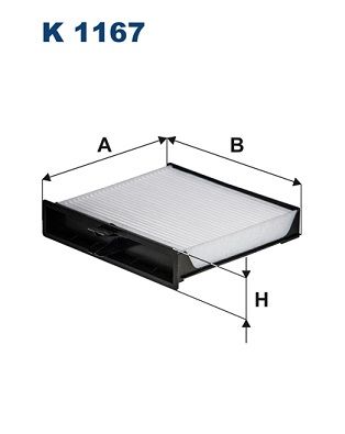 Obrázok Filter vnútorného priestoru FILTRON  K1167