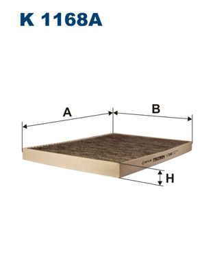 Obrázok Filter vnútorného priestoru FILTRON  K1168A