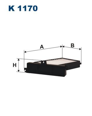 Obrázok Filter vnútorného priestoru FILTRON  K1170