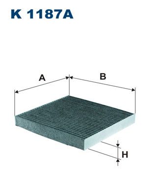 Obrázok Filter vnútorného priestoru FILTRON  K1187A