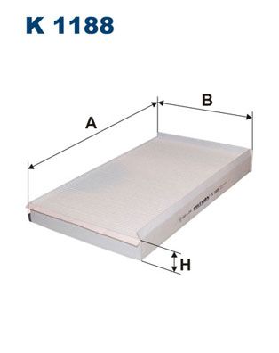 Obrázok Filter vnútorného priestoru FILTRON  K1188