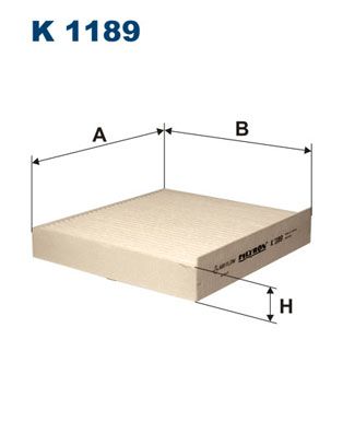 Obrázok Filter vnútorného priestoru FILTRON  K1189