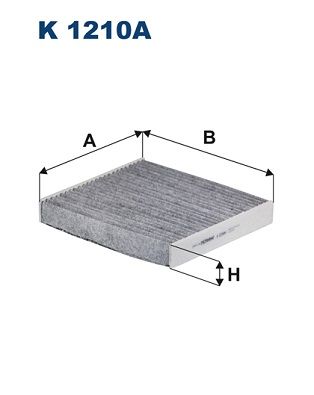 Obrázok Filter vnútorného priestoru FILTRON  K1210A