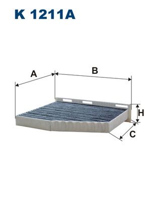 Obrázok Filter vnútorného priestoru FILTRON  K1211A