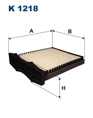 Obrázok Filter vnútorného priestoru FILTRON  K1218
