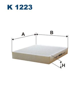 Obrázok Filter vnútorného priestoru FILTRON  K1223