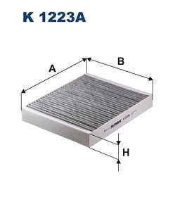 Obrázok Filter vnútorného priestoru FILTRON  K1223A