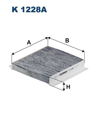 Obrázok Filter vnútorného priestoru FILTRON  K1228A
