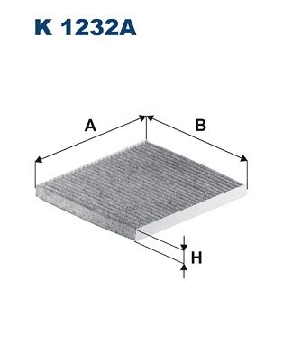 Obrázok Filter vnútorného priestoru FILTRON  K1232A