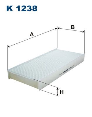 Obrázok Filter vnútorného priestoru FILTRON  K1238